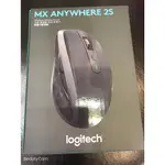 羅技LOGITECH MX ANYWHERE 2S 無線行動滑鼠 - 黑色