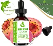 Pure Herbs Prickly Pear Seed 100%Pure & Natural Opuntia Ficus indica Carrier Oil