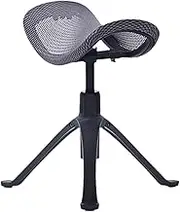 Pitycbo Office Footrest Anti Skid Easy to Carry Ergonomic with Soft Cushion for Home