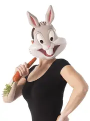 Bug Bunny Mask for Kids & Adults - Space Jam 2