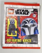LEGO Star Wars Bo-Katan Kryze Minifigure Foil Pack Mandalorian RARE Paper Pack