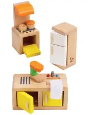 [Hape] Doll House Kitchen Furniture