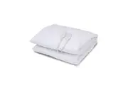 Goldair Platinum Electric Blanket For King Size Bed Antibacterial Cotton White