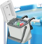 Pool Cooler for Drinks,Insulated Pool Ice Chest Pool Cooler | Large Capacity Waterproof Spa Accessories for Swimming Outdoors Picnic Backyard Beach Travel Party