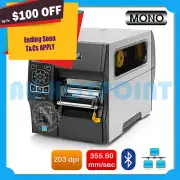 Zebra ZT410 Network Bluetooth Desktop Die-Cut Thermal Barcode/Label Printer (DT)