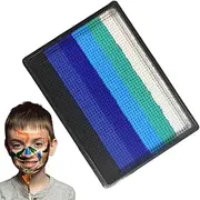 Face Paint Kit, Rainbow Body Palette, Watercolor Makeup 6 Colors Painting Supplies for Carnival Wedding Halloween Christmas Concert Cosplay Festival Birthday Adults