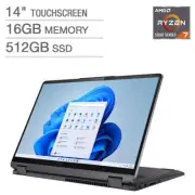 NEW Lenovo Flex 5 14" 2-in-1 Laptop Tablet 82R9000KUS 16GB RAM 512GB SSD Ryzen 7