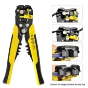 Self-Adjusting Insulation Wire Stripper/cutter/crimper tool Yellow