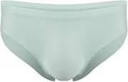 [Generic] Men's Brief Underwear Ice Silk Sexy Brief Underpants U-Shaped Pouch Low Waist Underwear Lightweight and Soft