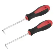 90 Degree Pick Hook 6.1" Puller Remover Removal Tool for Oil Seal 2Pcs