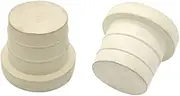 Ladder Rubber Bumper - Pool Ladder End Caps | 2 Pack Non-Marking Bumpers for Swimming Pool Ladders, Heavy-Duty Rubber Feet Covers, Pool Safety Accessories for Home or Commercial Use