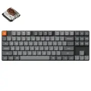 Keychron K1 Max QMK/VIA RGB Wireless Custom Mechanical Keyboard - Brown Switch (