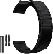 [BKUANE] 22 26mm Smart Watch Band Nylon Replacement Straps For Garmin Fenix 7 7X 6 6X Pro 5 5X Plus 3 HR Epix Gen 2 Accessory Wristband