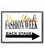 Stupell New York Fashion Week Backstage by Amanda Greenwood Framed Art