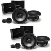 Alpine HDZ-65CS 200W RMS 6.5” Component Speaker (2-Pairs)