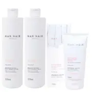 Nak Volume Shampoo, Conditoner & Repl Ends Moisture Treatment Trio