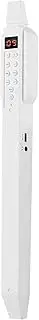 BT Digital Electronic Wind Instrument Rechargeable Supports 10 Tones Adjustable Breath Sensitivity External Headphone or Speaker APP Connection White