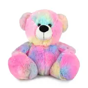 My Buddy Bear 23cm Buddy Rainbow Soft Animal Plush Kids/Children Stuffed Toy 3+