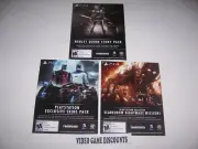 3 DLC CODES for Batman Arkham Knight PlayStation 4 PS4 - VALID & NOT EXPIRED