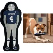 Pets First NFLPA Player Shaped Chew Toy with Built-in Squeaker for Dogs & Cats