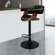 ALFORDSON Bar Stool Adjustable Kitchen Stool Joan Swivel Counter Dining Chair Bar Furniture in 61-82cm Seat Height for Home Bar Dining Room