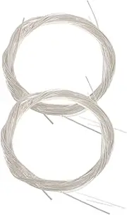 TEMPNAP Bass and Ukulele Strings Kit 2 Sets Nylon Classical Strings Silver Plating Sound Easy to Replace