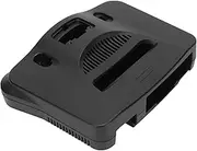 KOSDFOGE N64 Replacement Case, Protective Shell for Nintendo 64 Game Console, ABS Material Housing Cover Game Accessories (BLACK)