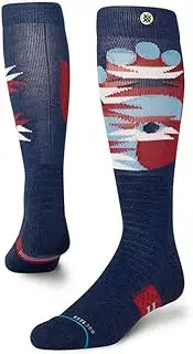 [Stance] Landers Snow Socks in Navy, Multicolor, Medium