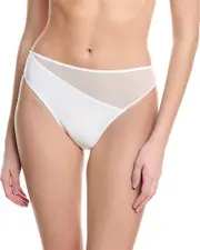 Norma Kamali Snake Mesh Bikini Bottom