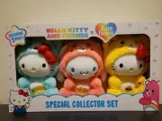 HELLO KITTY & FRIENDS X CARE BEARS SPECIAL COLLECTOR SET FREE SHIPPING