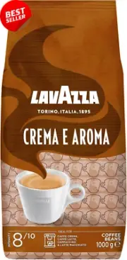 Crema E Aroma Medium Roast Coffee Beans Arabica Robusta 1Kg Pack