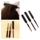 Natural Boar Bristle Hair Brush Hair Comb Small Roller Rolling Brush Wind Comb
