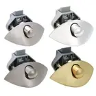 Half Moon Handle Caravan RV Cupboard/Drawer Zinc Alloy Push Lock Latch Knob
