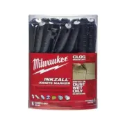 Milwaukee INKZALL Black Fine Tip Jobsite Marker 36-Pack