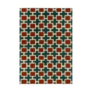 Scion Hatch Rug Rust - 180 x 120cm