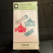 Cricut Lite Cupcake Cartridge & Keypad Overlay Font - NEW, Open Box