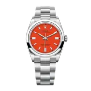 Rolex Oyster Perpetual 36 Stainless Steel Red Dial 126000-0007