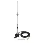 Mobile Ham Radio High Gain Antenna Dual Band VHF UHF & Lip Mount Fixed Bracket