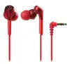 Audio-Technica ATH-CKS550X入耳式耳機/ 紅色