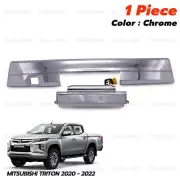 For Mitsubishi L200 Triton 2020 '22 Chrome Tailgate Door Handle + Camera Hole