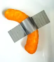 "CHEETOS" by Little Jay #1 of 1 Art with duct tape and Shadow Box NEW