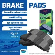 4Pcs Prima Rear Disc Brake Pads for Subaru Vortex TX Leone GL 1800 85x38x15mm (for: Subaru)