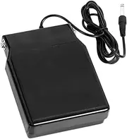STARTIST Universal Sustain Pedal Compact 3.9x3inch with 1.2M Cable 6.5mm Jack Single Pedal for Electronic Keyboards Sturdy