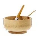 Cosmetic Mud Bowl Facial Clay Measuring Spoons Face Applicator Bowl
