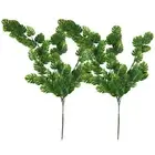 2 PCS Artificial Hanging Plants Fake Vine Fake Hanging Rattan Monstera9360