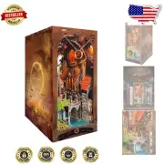DIY 3D Puzzle Book Nook - LED Magical House Inspired by The Lord of the Rings