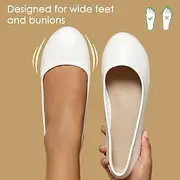 Women's Classic Slip-On Ballet Flats - Ultra Comfortable and Versatile Round-Toe Flats for Work, Casual, and Everyday Wear