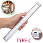 Motion Sensor Light Wireless LED Night Light Rechargeable Stair Cabinet Lamp