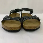 Birkenstock New w/ Box Bali Black Oiled Leather Soft Footbed Narrow Select Size