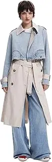 [Desigual] Memphis Hybrid Trench Coat & Denim Jacket 25SWEW29
